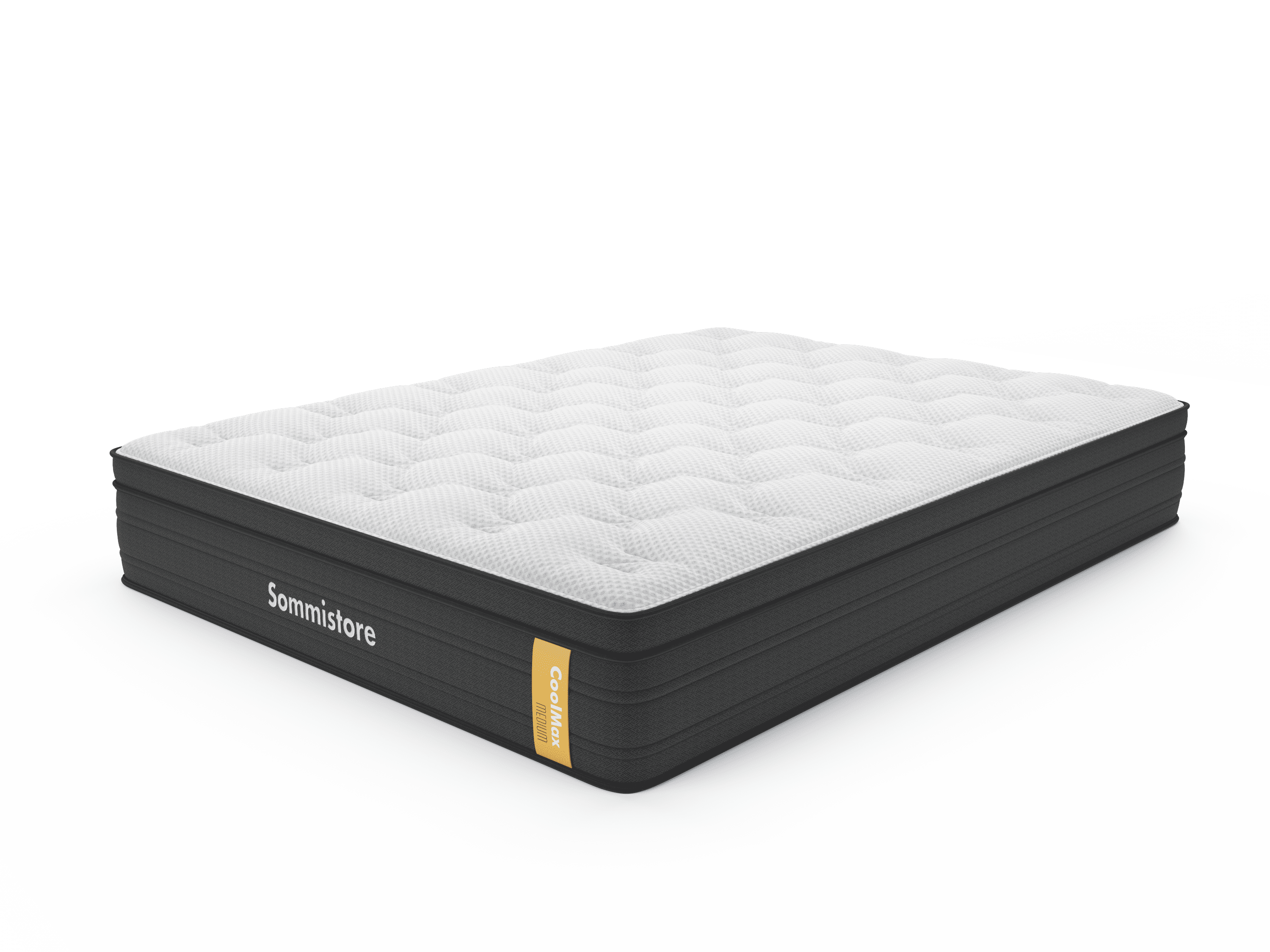 Colchon CoolMax Medium Espuma Resortes Sommistore Uruguay