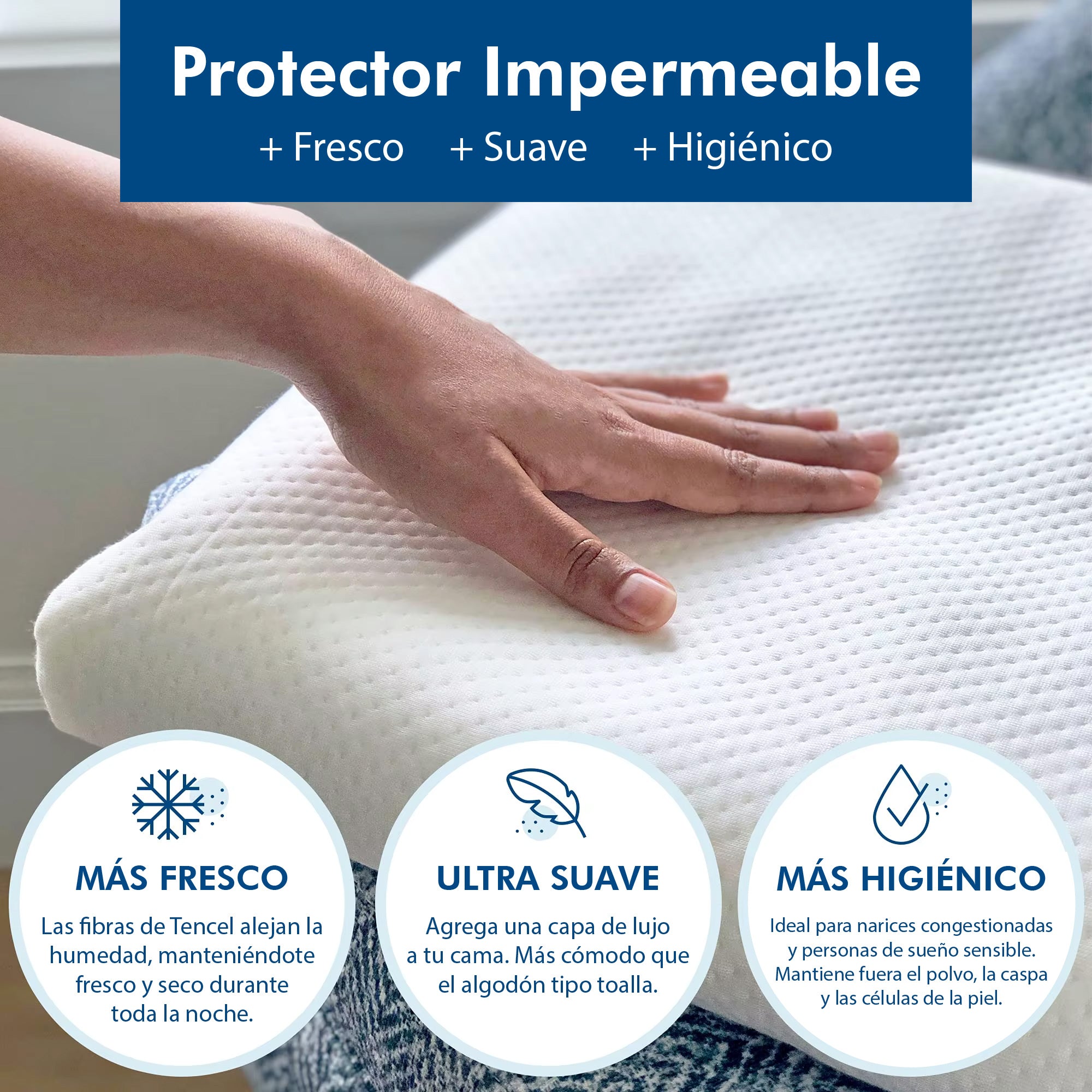 Protector Impermeable para Colchon Sommistore montevideo uruguay