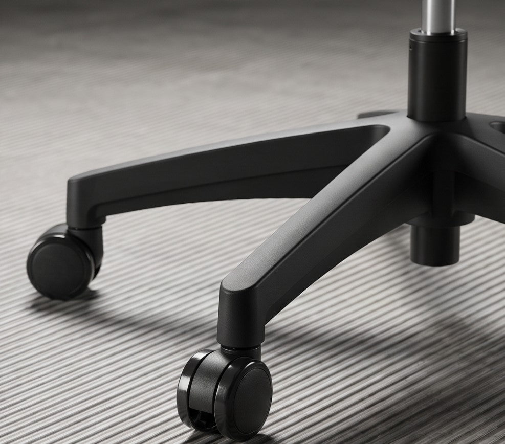 Silla de Oficina Ruedas con Deslizamiento Inteligente