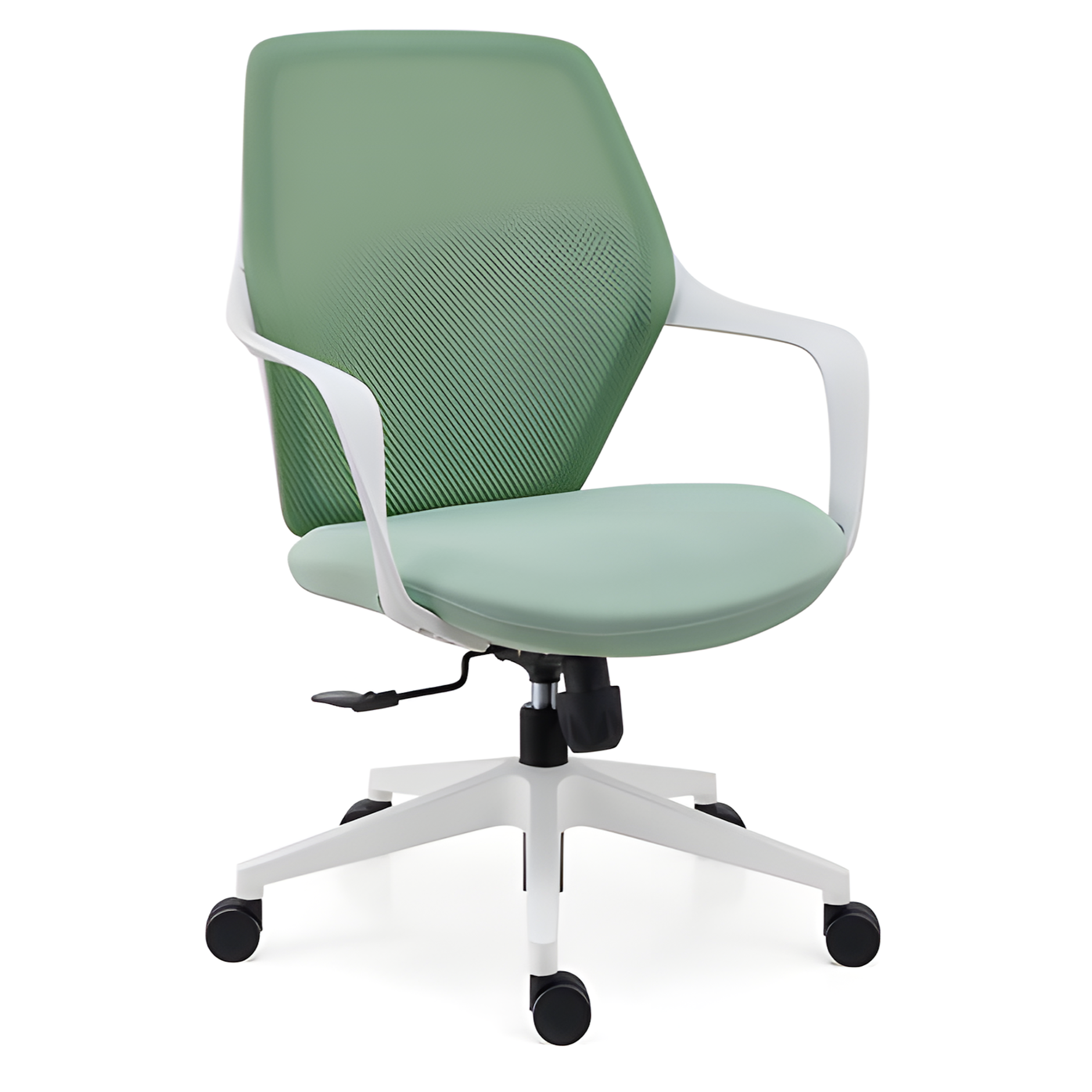 Silla ergonómica ErgoLife diseñada para oficina y home office, con asiento acolchado y respaldo de alta ventilación.
