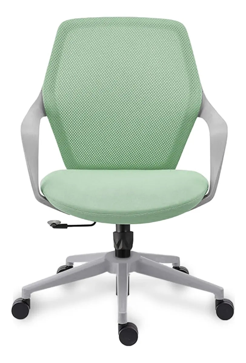 Silla ergonómica ErgoLife diseñada para oficina y home office, con asiento acolchado y respaldo de alta ventilación.