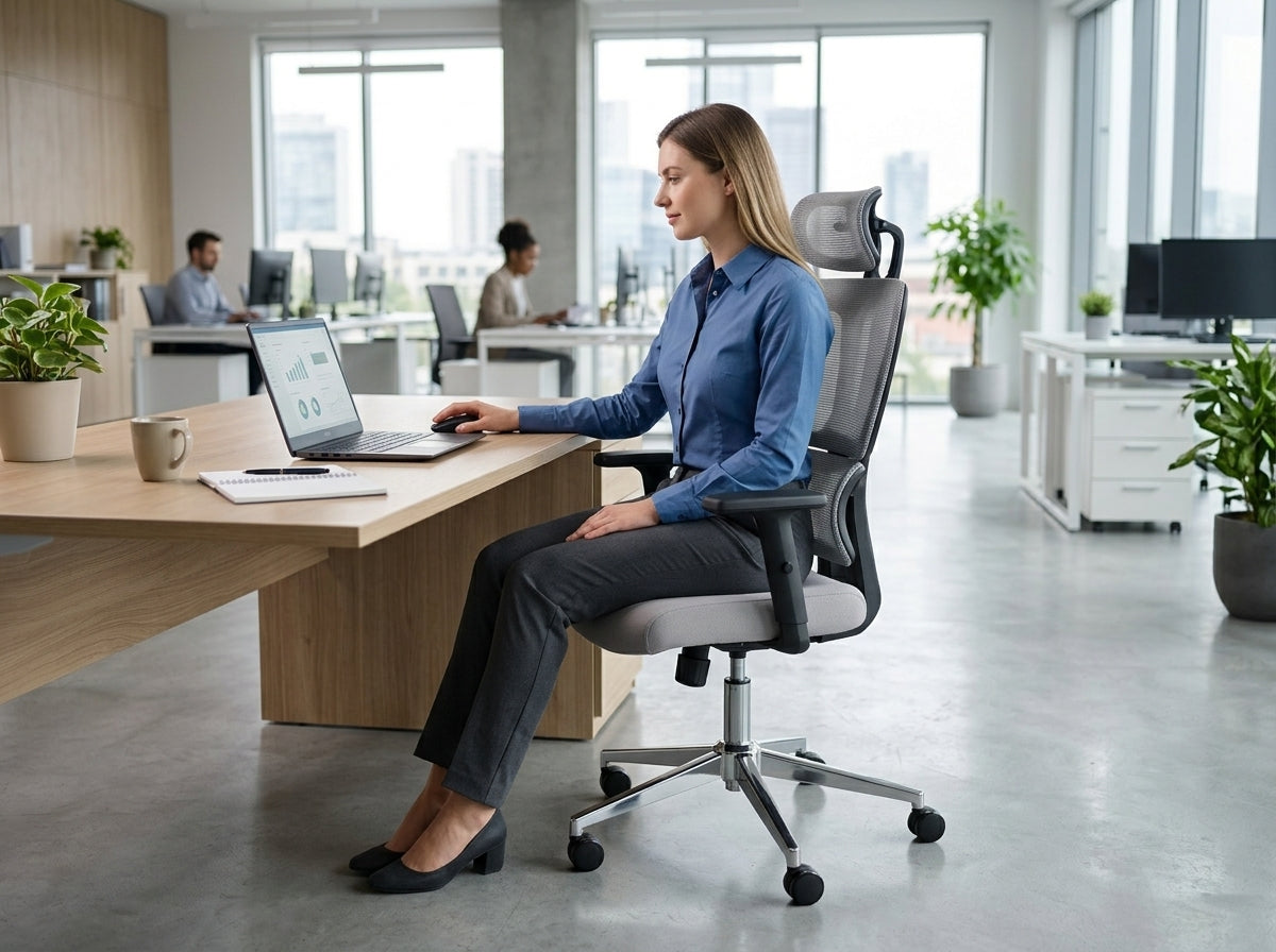 Silla de Oficina Ergonómica ErgoPro® GEN 3 (Gris)