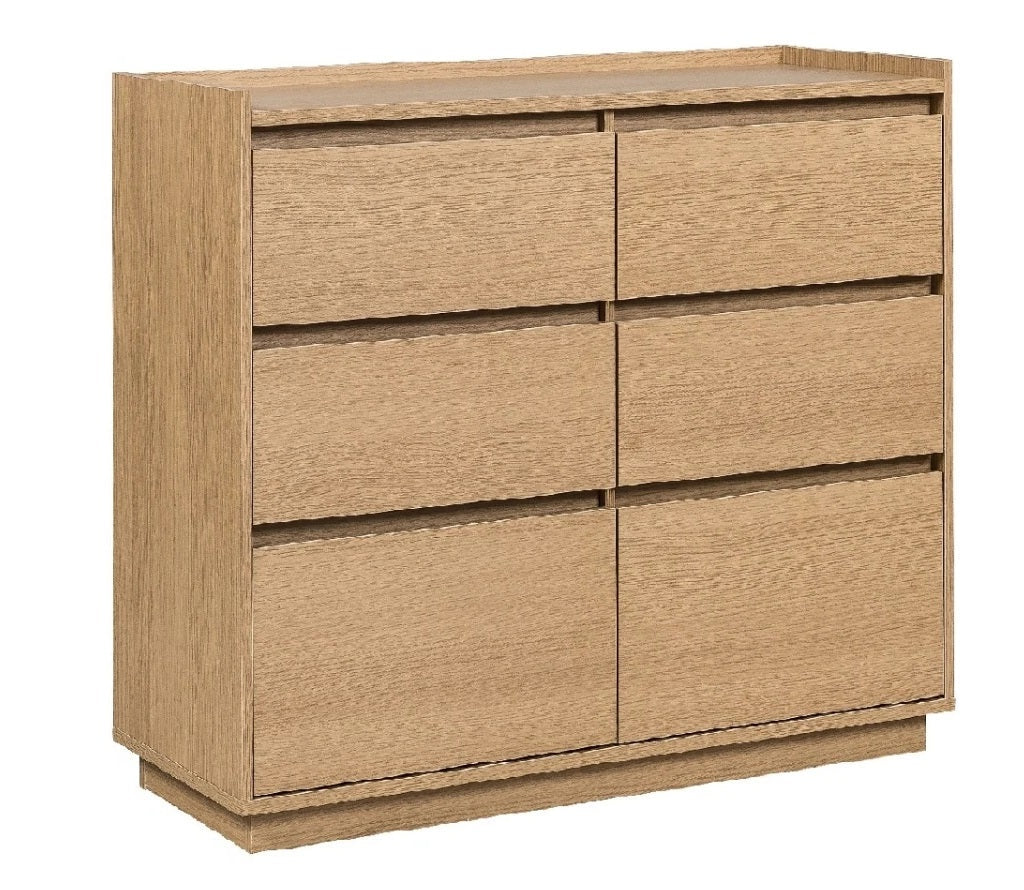 cajonera comoda 6 cajones 120 cm