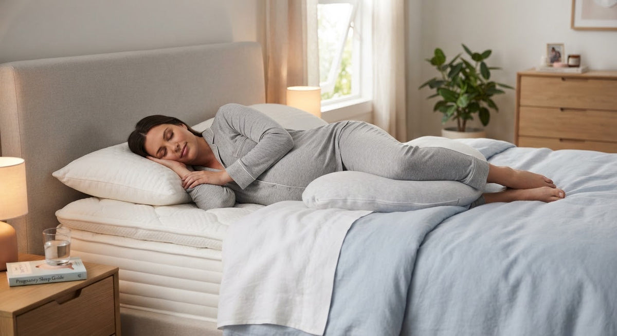 Embarazo y descanso: cómo adaptar tu colchón y tus almohadas trimestre a trimestre