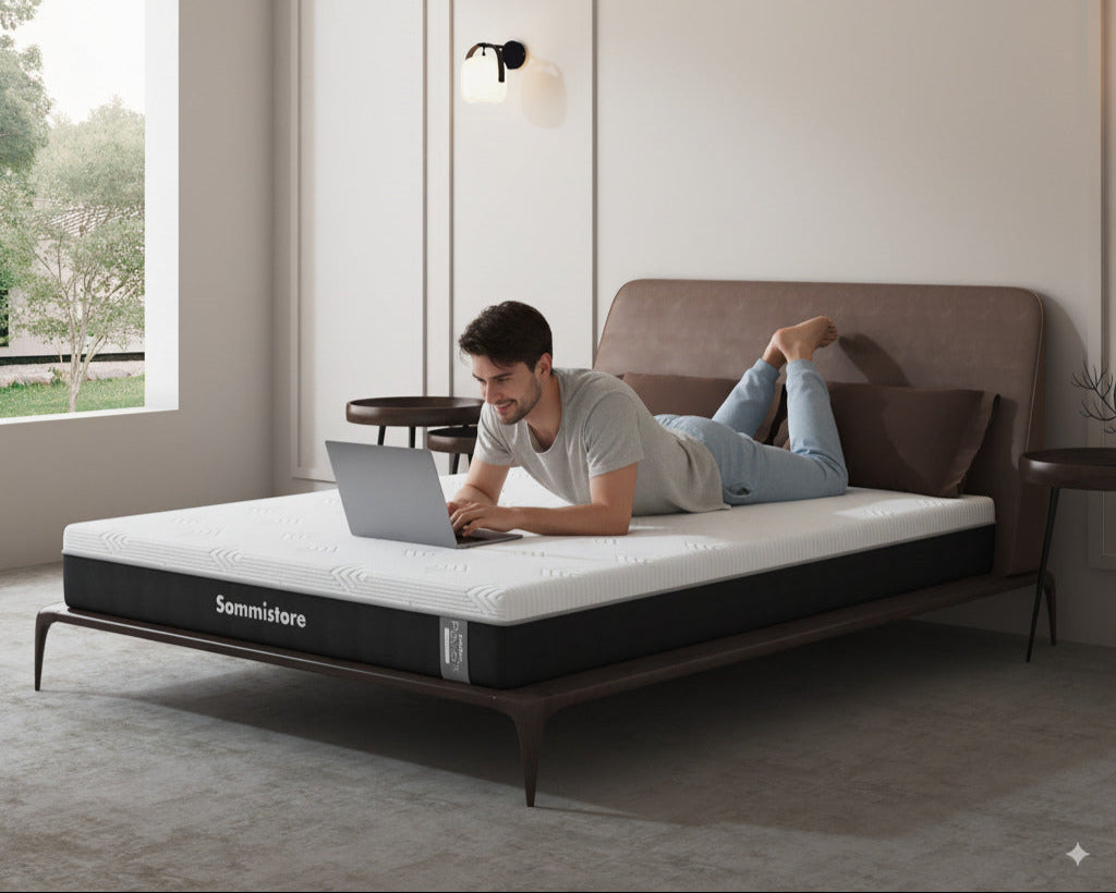 En Sommistore® los asesores ayudan a seleccionar la densidad y firmeza de colchón más adecuada considerando peso, altura, posición al dormir y necesidades específicas de cada persona.