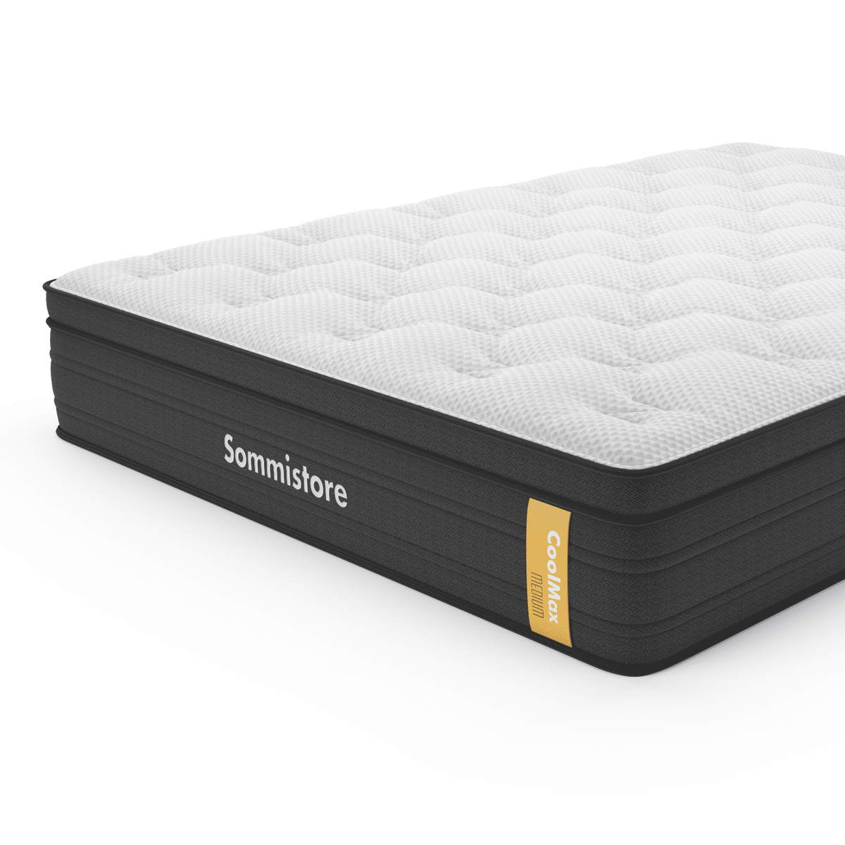 Colchon CoolMax Medium Espuma Resortes Sommistore Uruguay
