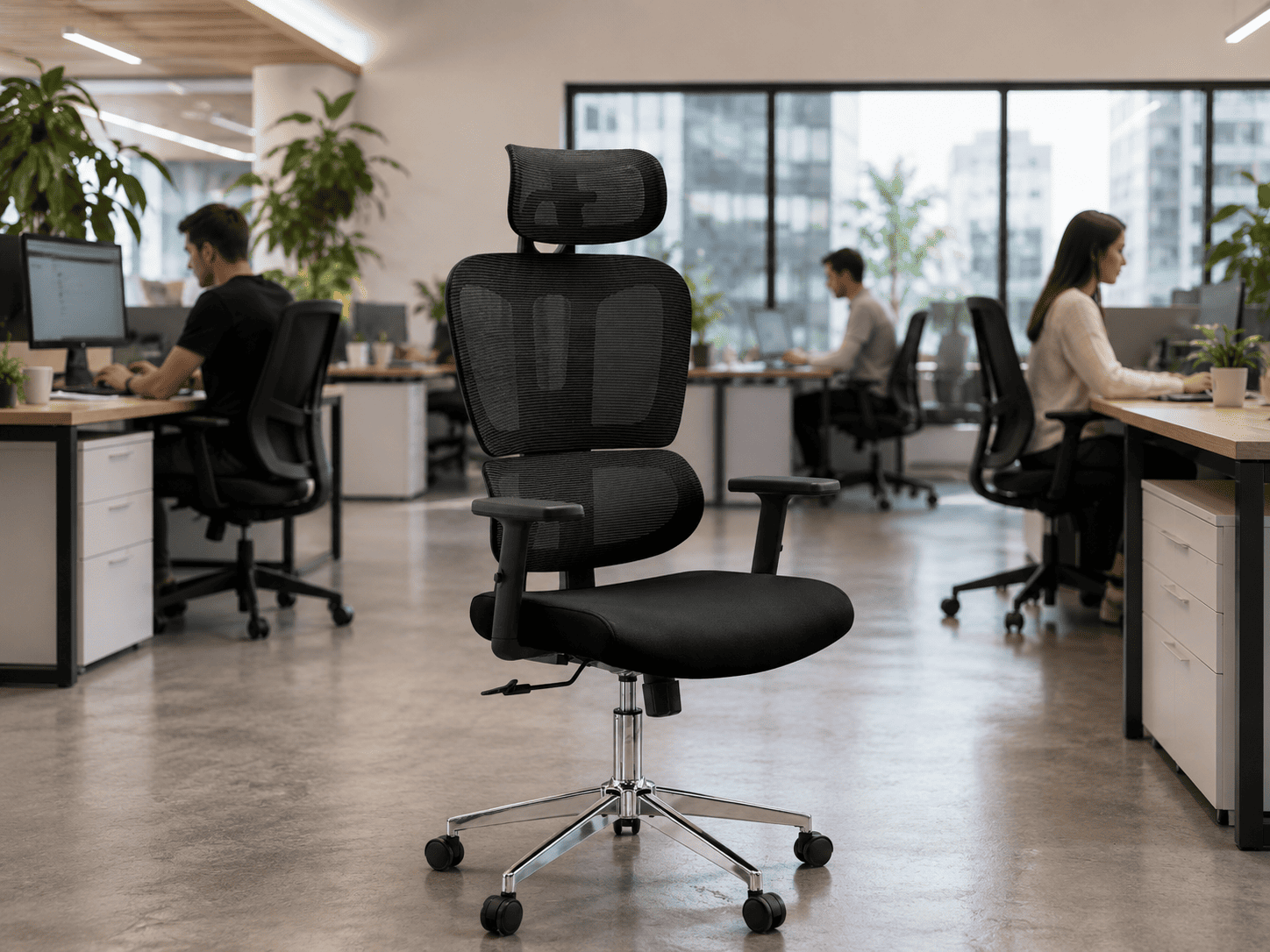 Silla de Oficina Ergonómica ErgoPro® GEN 3 (Negra)