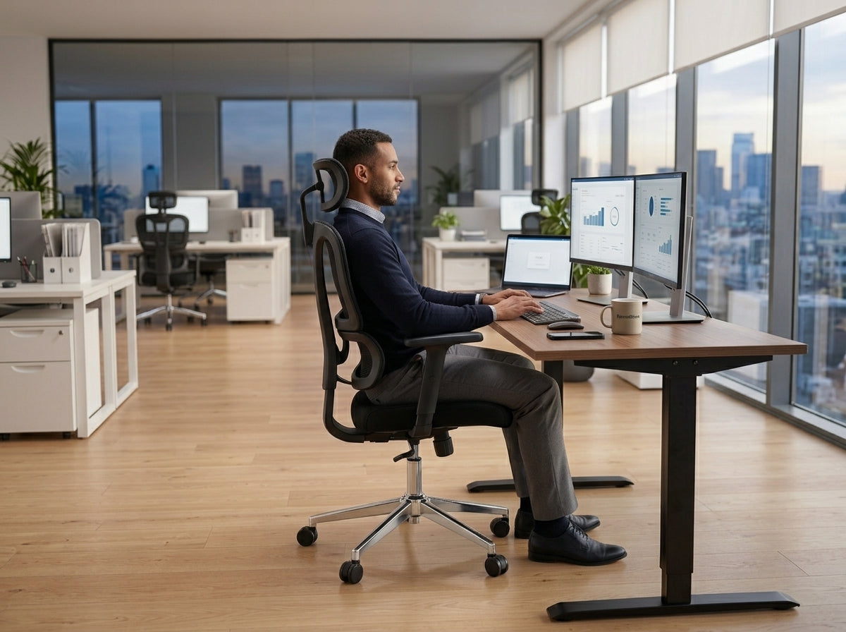 Silla de Oficina Ergonómica ErgoPro® GEN 3 (Negra)