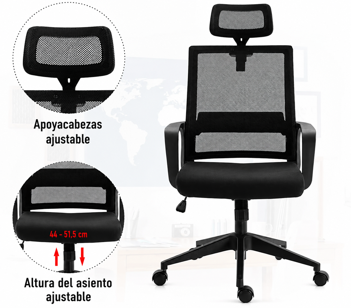 Silla de Oficina Ergonómica ErgoRest® GEN 3