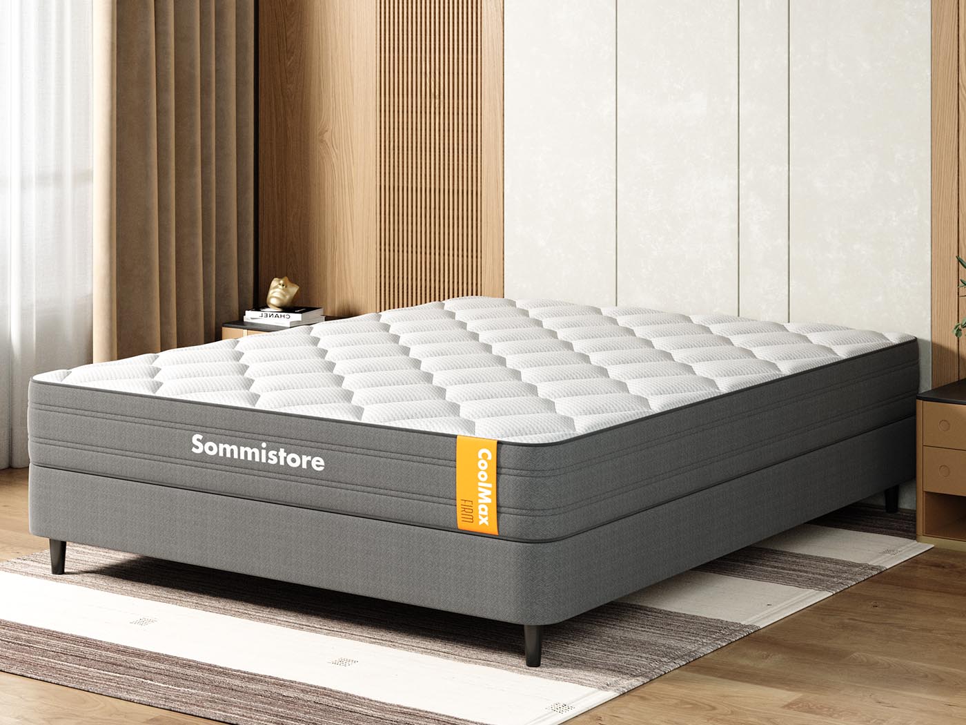 Sommier Colchon COOLMAX Firm Sommistore Uruguay