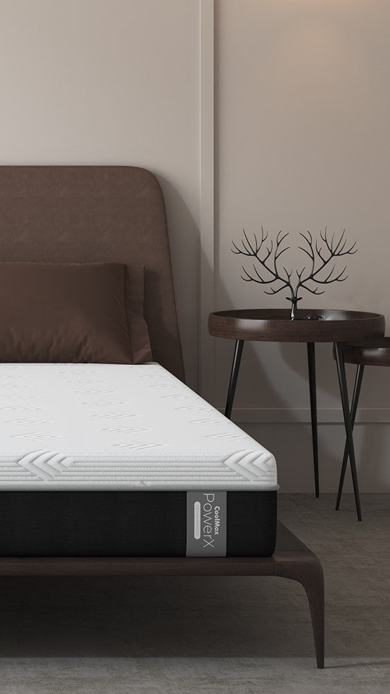 colchon en caja espuma alta densidad coolmax powerx