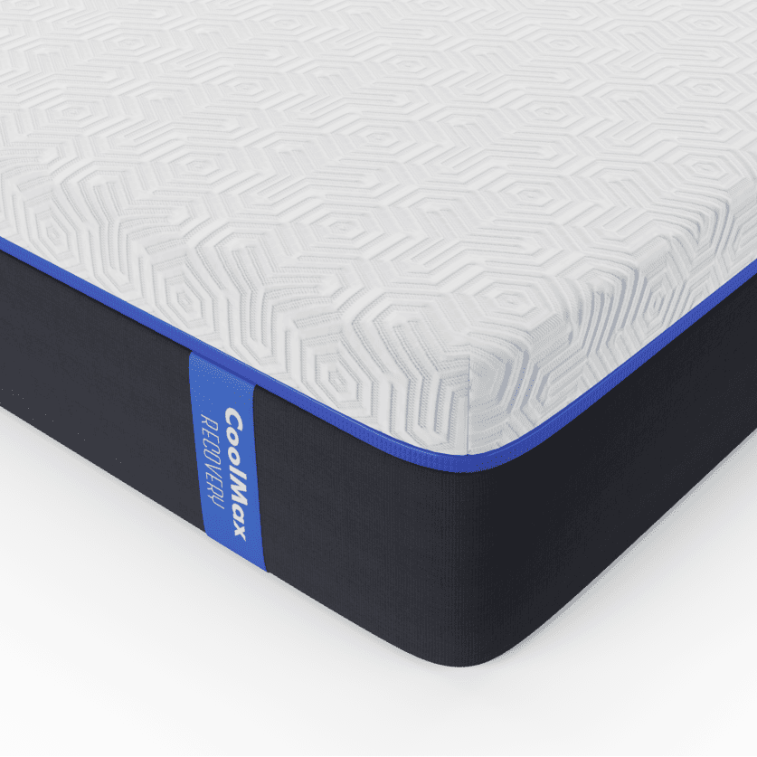 Colchón y Sommier Ortopédico CoolMax Recovery de Espuma de Alta Densidad Sommistore® en Uruguay, ideal para quienes buscan un colchón firme, soporte para la columna y mayor confort al dormir, especialmente para personas con molestias de espalda.