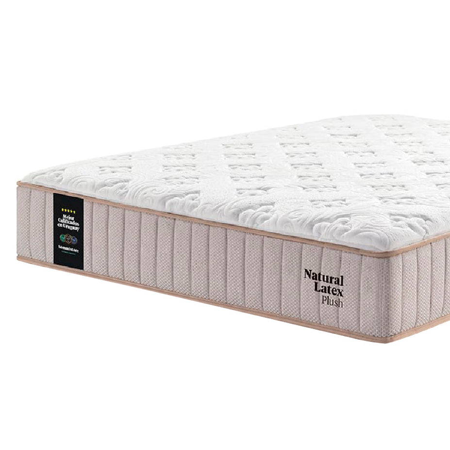 colchon espuma resortes colchones 2 plazas queen montevideo uruguay natural latex plush