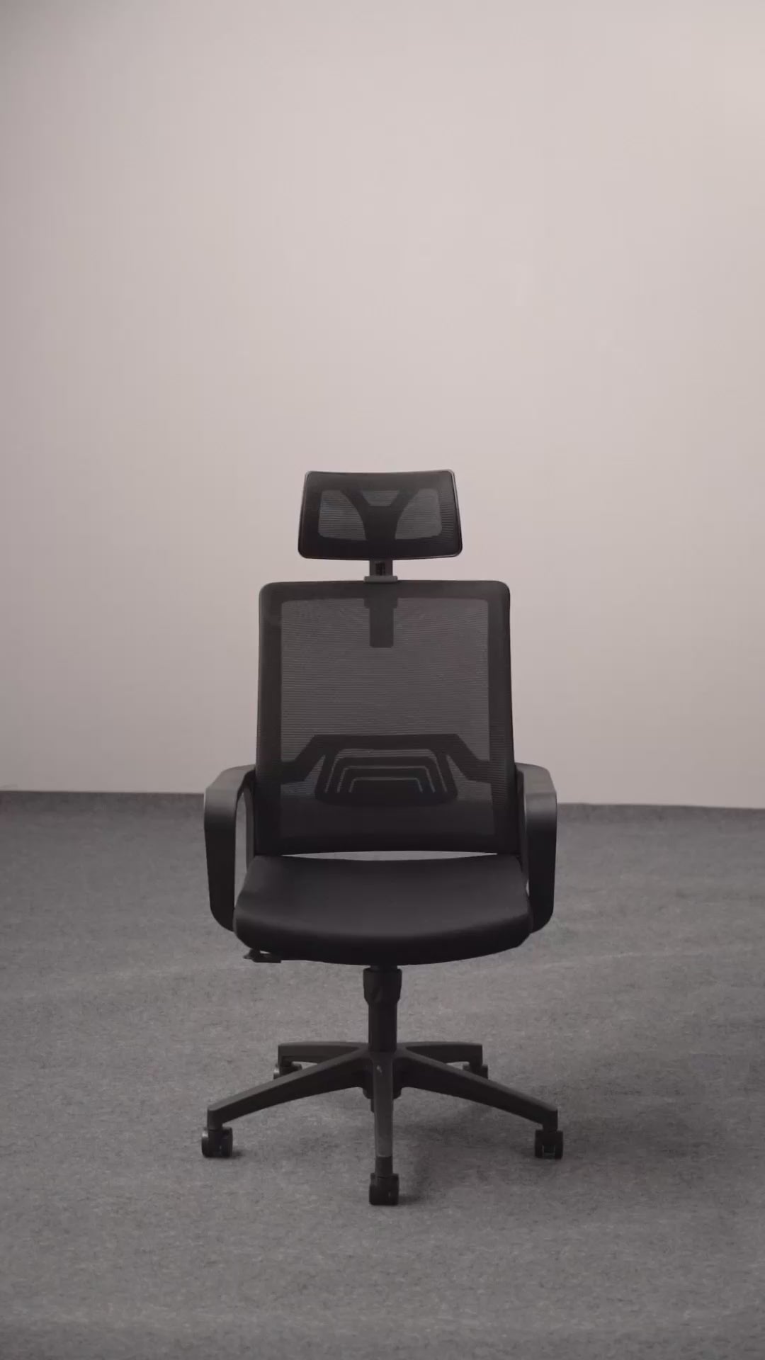Silla de Oficina Ergonómica ErgoRest con respaldo de malla, soporte lumbar y asiento acolchado, ideal para oficina y home office en Uruguay.